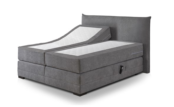 Boxspring-Bianca-Tissu-bloq-wood-160cm-electrique-tete-de-lit-n°50-detoure-Comodi-Sleep