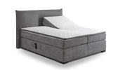 Boxspring-Bianca-Tissu-bloq-wood-180cm-electrique-tete-de-lit-n°50-surmatelas-detoure-Comodi-Sleep