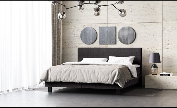 Boxspring-Hilton-tete-10-matelas-confort-box-tonic-tissu-bloq-anthracite-160-180x200cm-ambi-Crack-Premium