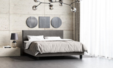Boxspring-Hilton-tete-10-matelas-confort-box-tonic-tissu-bloq-zinc-160-180x200cm-ambi-Crack-Premium