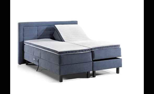 Boxspring-Teddy-tissu-bloq-dark-blue-160x200cm-electrique-Comodi-Sleep