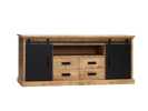 Buffet-2-portes-2-tiroirs-Industry-lamulux-manguier-208cm-Maxfurn