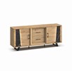 Buffet-2-portes-2-tiroirs-Richard-millenium-oak-nature-zebra-marble-K545ZEB-DR2-215cm-Evan