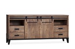 Buffet-2-portes-4-tiroirs-Vigo-lamulux-manguier-210cm-Maxfurn
