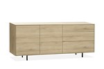 Buffet-2-portes-Famous-lamulux-fresh-oak-190cm-Maxfurn