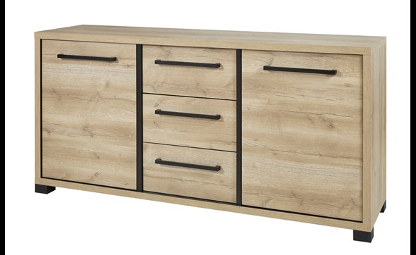 Buffet-2-portes-Rico-decor-arizona-oak-184cm-GBO