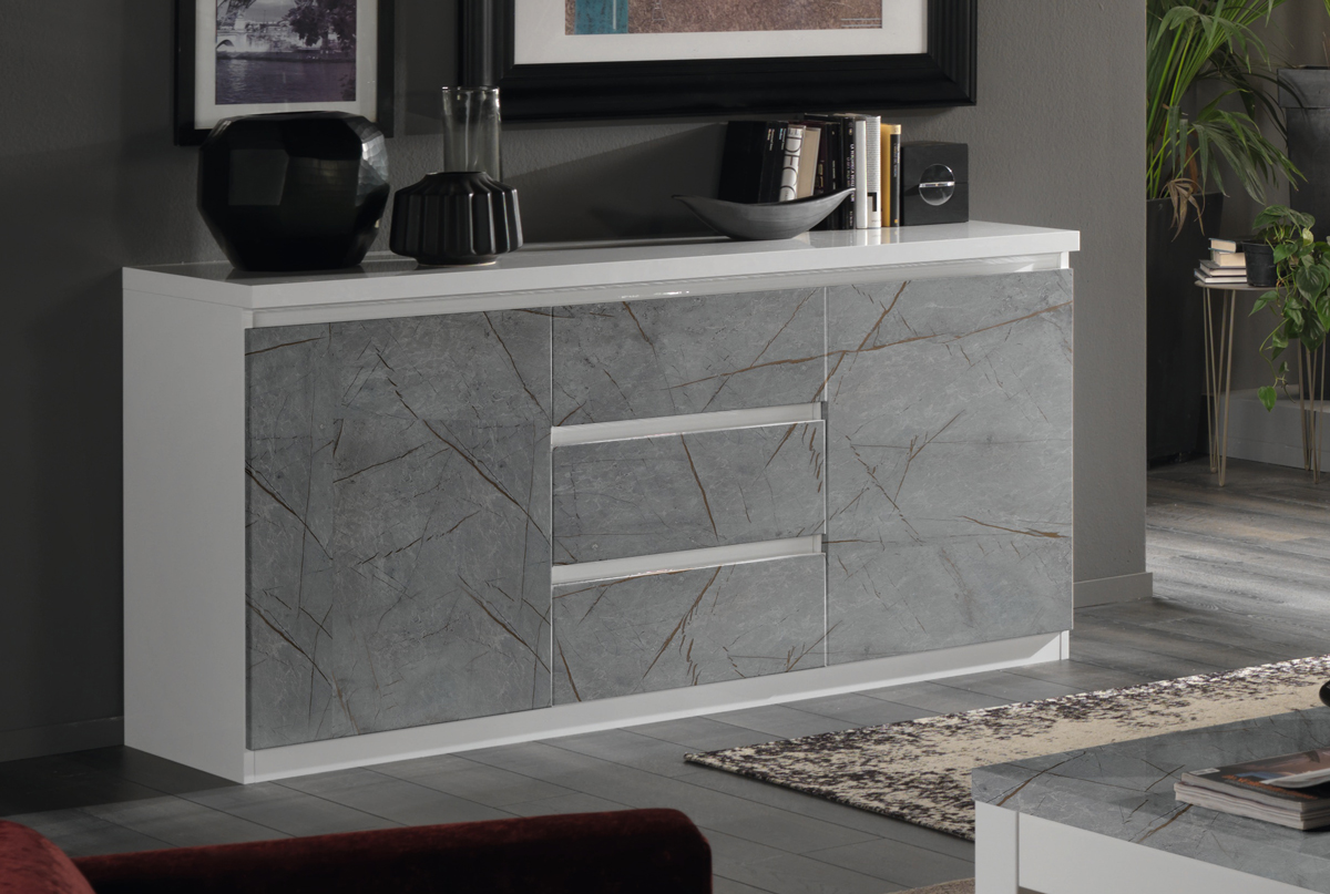 Buffet-2-portes-Roma-decor-laque-marmo-oro-Alcos