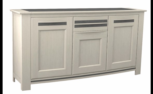 Buffet-3-portes-1-tiroir-Malaga-decor-chene-massif-placage-naturel-309-ceramique-gris-624101-203cm-G