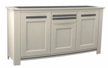 Buffet-3-portes-1-tiroir-Malaga-decor-chene-massif-placage-naturel-309-ceramique-gris-624101-203cm-G