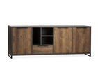 Buffet-3-portes-1-tiroir-Parker-decor-onyx-mokka-241cm-Maxfurn