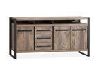 Buffet-3-portes-3-tiroirs-Cascade-lamulux-mokka-189cm-Maxfurn