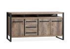 Buffet-3-portes-3-tiroirs-Cascade-lamulux-mokka-189cm-Maxfurn