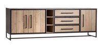Buffet-3-portes-3-tiroirs-Monopoly-lamulux-natur-lava-246cm-Maxfurn