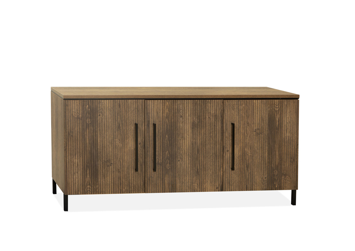 Buffet-3-portes-Napoli-lamulux-mokka-163cm-Maxfurn