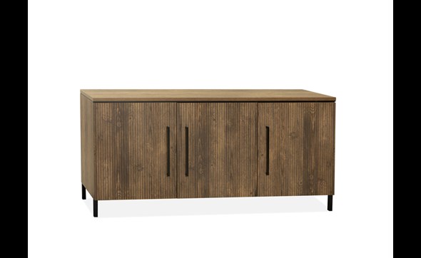 Buffet-3-portes-Napoli-lamulux-mokka-163cm-Maxfurn