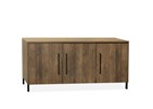 Buffet-3-portes-Napoli-lamulux-mokka-163cm-Maxfurn