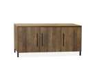 Buffet-3-portes-Napoli-lamulux-mokka-163cm-Maxfurn