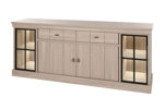 Buffet-4-portes-2-tiroirs-Orange-decor-bois-naturel-orme-K595-DR7-216cm-Meubar