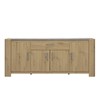 Buffet-4-portes-Oxyde-chene-artisan-211cm-front-Gautier