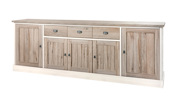 Buffet-5-portes-3-tiroirs-York-decor-bois-meleze-chene-K499-DR1-259cm-Meubar