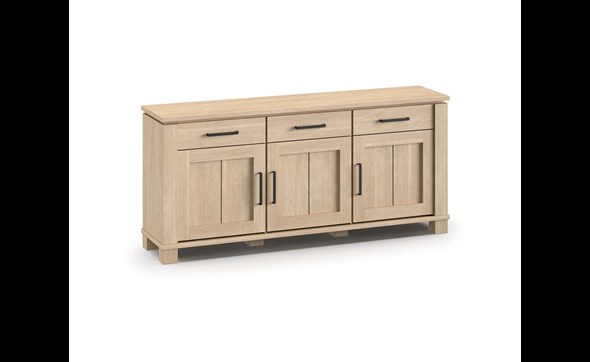 Buffet-Alba-DR2-chene-naturel-brosse-sable-Evan