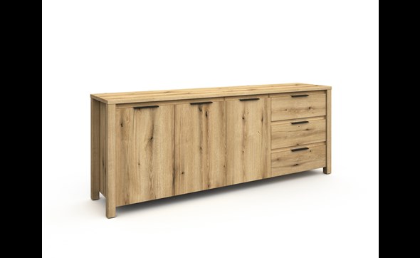 Buffet-Bordo-decor-bois-chene-etna-217cm-Neyt
