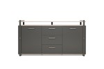 Buffet-Brooklyn-51-ouvert-side-decor-chene-sorrento-anthracite-100cm-front-Finori