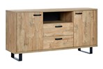 Buffet-Como-decor-chene-dore-170cm-Neyt