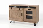 Buffet-Cuedo-melamine-chene-halifax-nature-148cm-Comodi-living