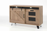 Buffet-Cuedo-melamine-chene-halifax-nature-148cm-Comodi-living