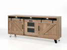 Buffet-Cuedo-melamine-chene-halifax-nature-225cm-Comodi-living