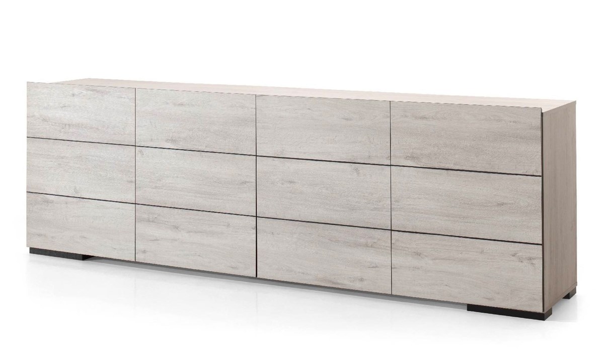 Buffet-Elba-decor-papier-coloris-chene-blanchi-close-240cm-Divaco