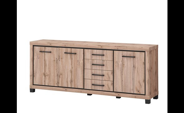Buffet-Elegance-decor-bois-chene-canada-oak-225cm-01-Oosterlynck