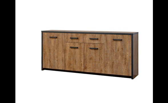 Buffet-Esther-decor-chene-industriel-210cm-01-Oosterlynck