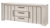 Buffet-Gilles-decor-white-eik-235cm-Bauwens-GBO