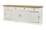 Buffet-Hannover-decor-sherpa-wit-240cm-Bauwens-GBO