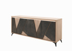 Buffet-Intera-melamine-chene-brun-side-Comodi-Living