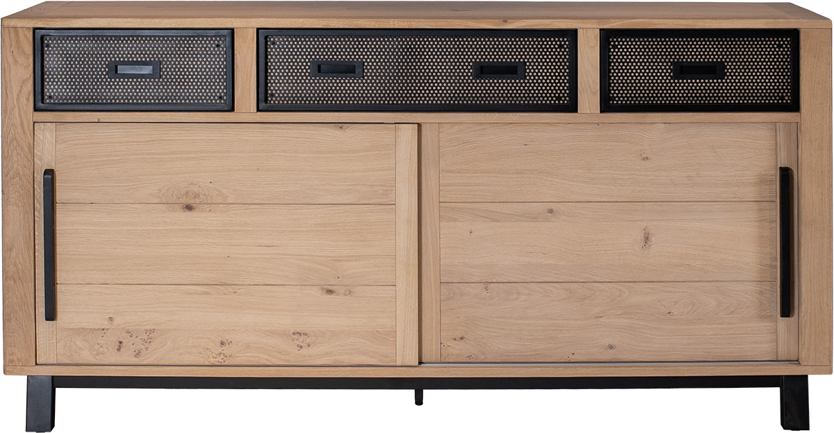 Buffet-Jules-3tiroirs-2portes-oak-wood-Authentic-Orient-01