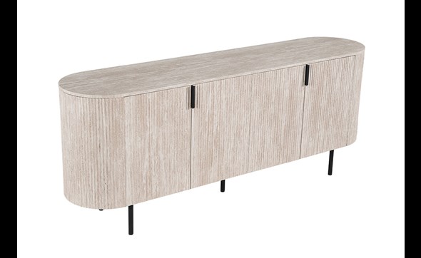 Buffet-Lagos-2605-3-200cm-beige-side-Rouseau