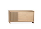 Buffet-Levanzo-lamulux-blond-oak-164cm-Maxfurn