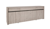 Buffet-Lucca-DR1-chene-millenium-gris-clair-noir-side-Evan