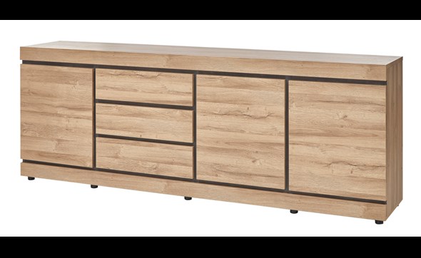 Buffet-Marnix-decor-french-oak-248cm-Bauwens-GBO