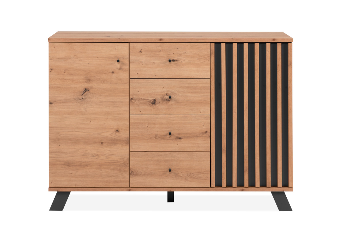 Buffet-Medan-01B-melamine-mdf-artisan-oak-anthracite-front-Finori