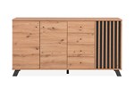 Buffet-Medan-51C-melamine-mdf-artisan-oak-anthracite-front-Finori