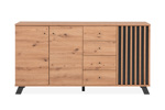 Buffet-Medan-51C-melamine-mdf-artisan-oak-anthracite-front-Finori