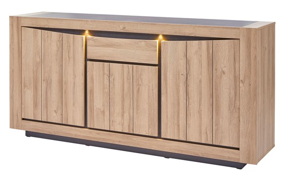 Buffet-Nelson-decor-french-oak-210cm-Bauwens-GBO