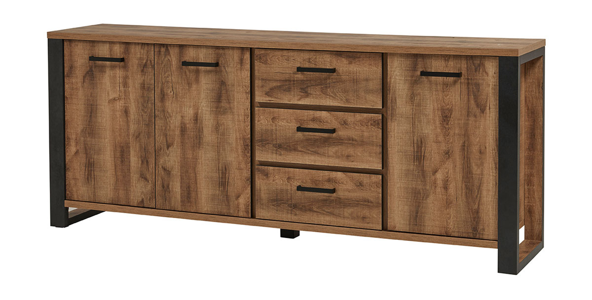 Buffet-Onno-decor-tropix-225cm-Bauwens-GBO