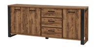Buffet-Onno-decor-tropix-225cm-Bauwens-GBO