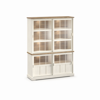 Buffet-Patio-DR3GL-2-portes-vitrees-dessus-buffet-WV8-2-portes-vitrees-K468-larik-old-teak-front-Evan