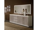 Buffet-Roma-decor-laque-blanc-beton-220cm-Alcos
